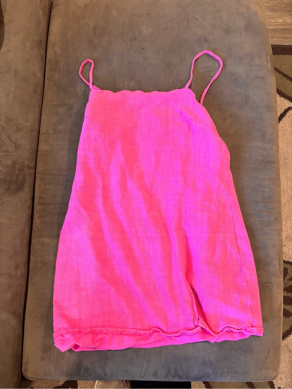 PacSun Hot Pink Mini Dress with Spaghetti Straps